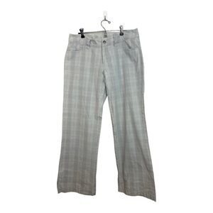 PATAGONIA 100% COTTON PLAID OUTDOOR PANTS